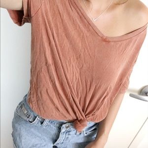 Rusty orange Mossimo tee